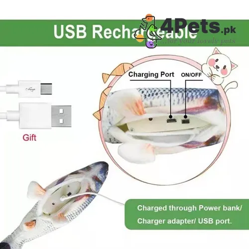Cat Toy Vibrating Fish 
