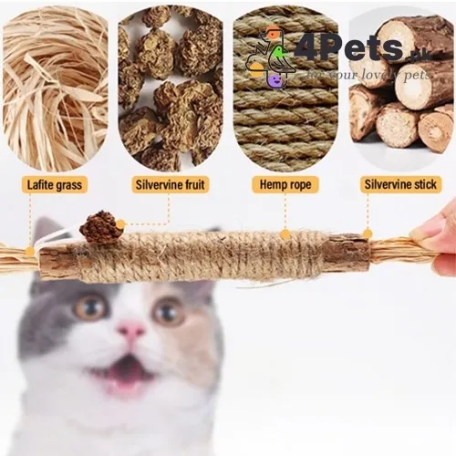 Catnip Stick Raffia Grass
