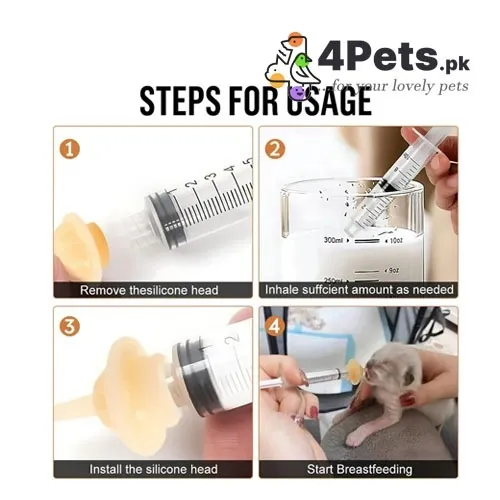 Feeding Silicon Nipple For Pets