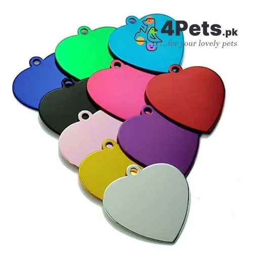 Best Price Pet name tag metal heart shape